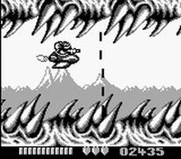 une photo d'Ã©cran de Battletoads sur Nintendo Game Boy